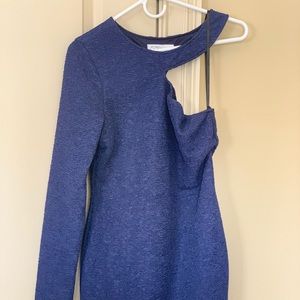 BCBG party dress with classy cut out.